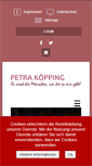 Mobile Screenshot of petra-koepping.de
